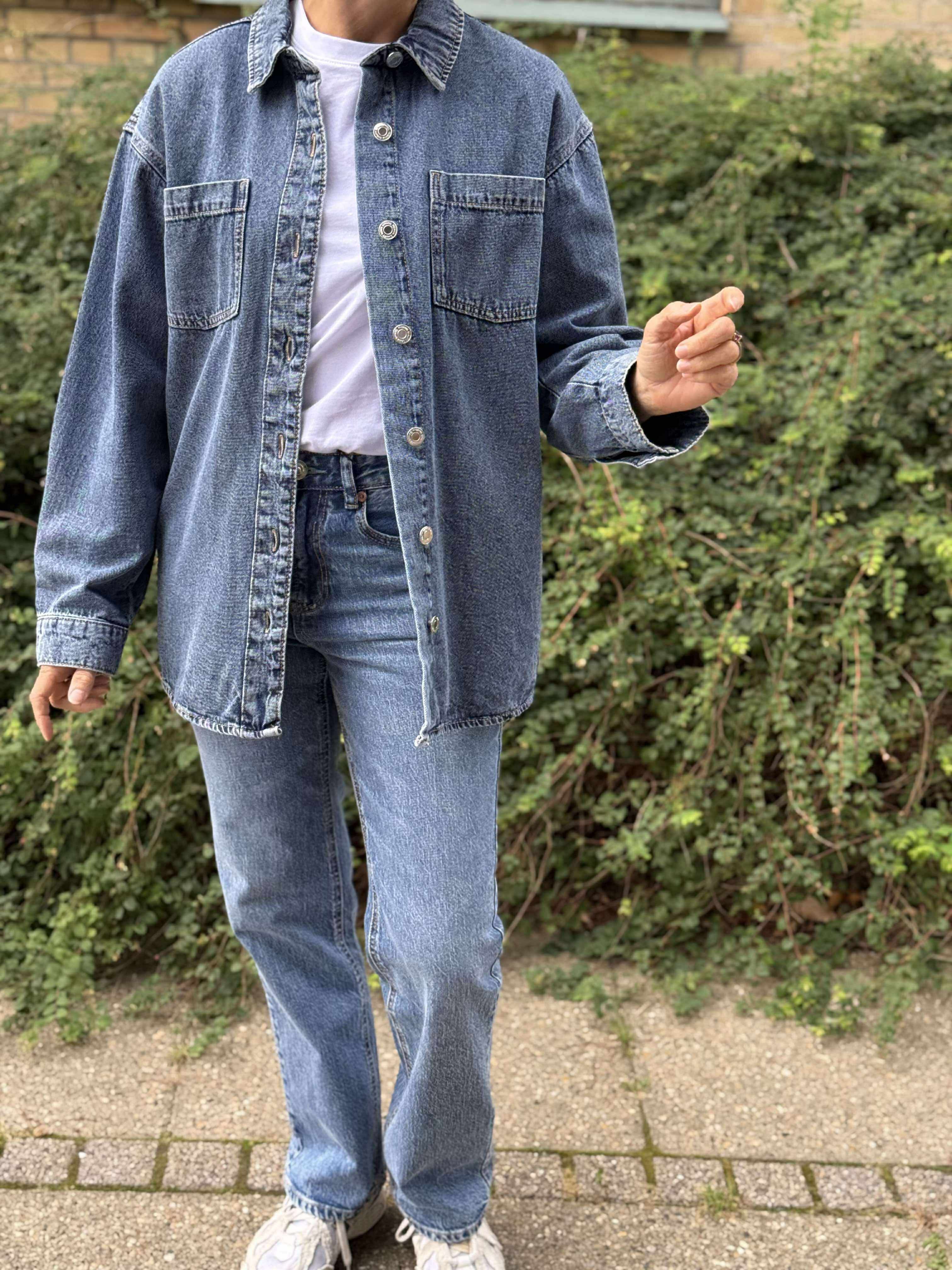 VMJENNIE Denim Shirt - Medium Blue Denim